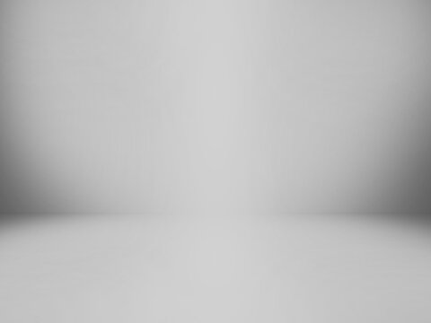 Minimalist Gray Studio Background, A clean, empty gray studio backdrop with smooth gradients and soft shadows for product photography, design mockups, presentations, or digital compositions. 