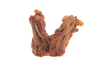 Fototapeta premium Spicy Marinated Duck Meat with Mouthwatering Flavor - Gourmet Poultry Cuisine