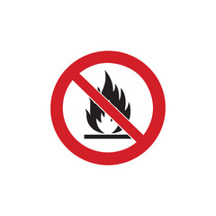 Obraz premium No Smoking Prohibited Sign. Cigarette and Tobacco Restriction Symbol.