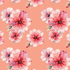 seamless floral pattern design, background art