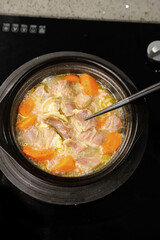 Slow Cooker Lamb Casserole with Carrots and Turnips - Homemade Comfort Food Cooking