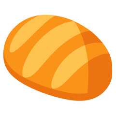 Loaf of bread vector illustration