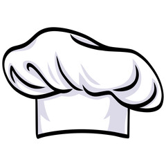 Chef Hat Cap Illustration Vector Drawing Icon