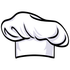 Chef Hat Cap Illustration Vector Drawing Icon