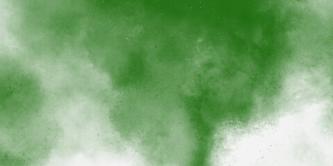 Abstract background of swirling green and dark green clouds. Abstract pixelated green shape with dark tones and subtle texture for digital art isolated on transparent background .

