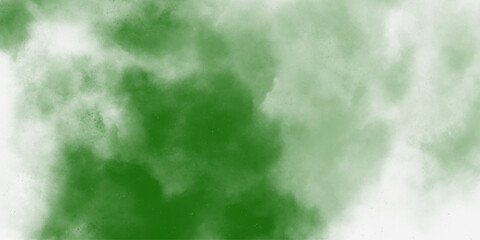 Abstract background of swirling green and dark green clouds. Abstract pixelated green shape with dark tones and subtle texture for digital art isolated on transparent background .

