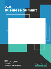 Official Promotional Poster for the 2025 Business Summit Event