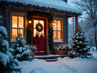 Outdoor Holiday Stockings