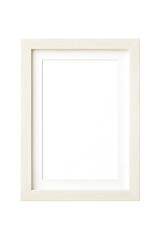 Obraz premium wooden frame isolated on white