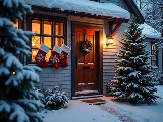 Outdoor Holiday Stockings