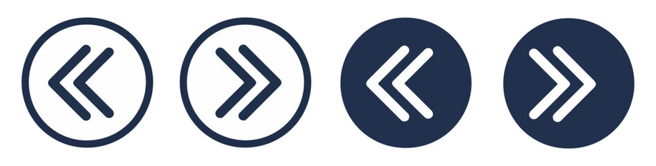 left right swipe arrow icon vector