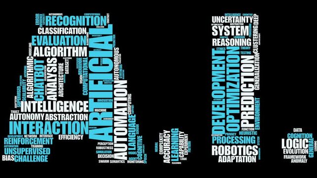 Exploring the World of A.I.: A Dynamic Tag Cloud of Artificial Intelligence Concepts