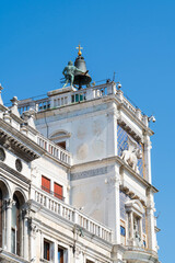 St Marks Clocktower in Venice Italy