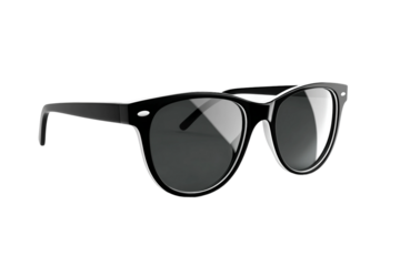 Simple sunglasses icon isolated on transparent background