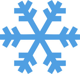 Snowflake icon . Winter snow flakes, Cold weather symbol. Vector illustration !