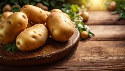 freshly harvested potatoes a rustic and earthy delight for healthy meals today
