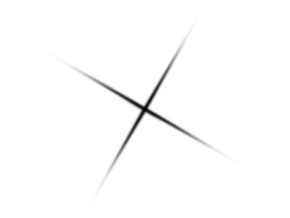 Abstract 'X' Mark Graphic