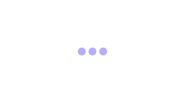 Website loader animation. Colorful loading progress icon animation for web design on white background.