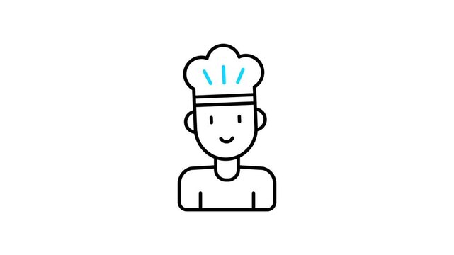Chef animated icon