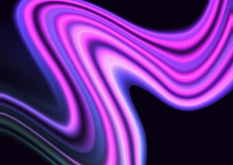 neon abstract purple and pink swirl background 