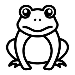 funny frog cartoon