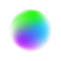 Modern digital layout with gradient circles. Liquid shapes with glowing rings and vibrant stains.