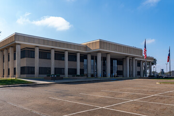 Bowie County Courthouse in New Boston, Texas