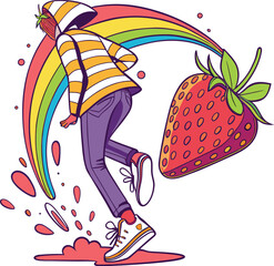 Colorful Paint Splatter Art Effect 6.eps