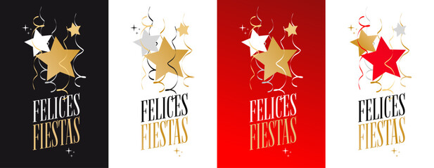 Felices fiestas / Happy holidays in Spanish