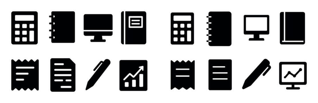 Accounting Icon Set