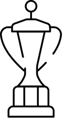 Trophy icon representing competition success and championship award