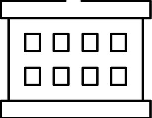 Building icon representing property and real estate business