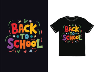 Back to school typography t shirt design, 100 days of school, teacher svg, back to school svg, vector illustration