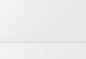 A smooth, seamless light grey surface creates a modern, clean, and versatile empty background, perfect for product display or design,  simple,  modern