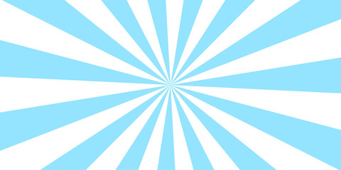 Pale Turquoise Sunburst for the background abstract graphic texture speed lines motion vector. Suitable for graphic design materials. Pop bright concentration line background and promotional