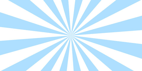 Pale Turquoise Sunburst for the background abstract graphic texture speed lines motion vector. Suitable for graphic design materials. Pop bright concentration line background and promotional