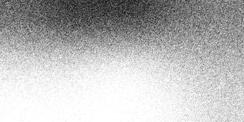 Grit sand noise overlay background. Gradient halftone vector texture. Design concept noise Vector illustration. Grain noise of black irregular dots and grainy halftone fade effect with sand dust