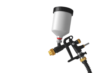 Spray Gun Isolated on Transparent Background