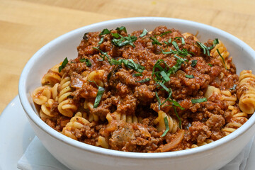 Pasta with Meat Sauce