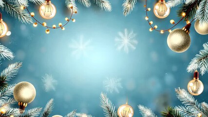 Enjoy the magical ambiance of sparkling lights and elegant ornaments among frosty branches and shimmering accents