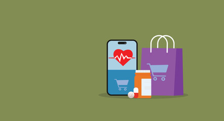 Online Pharmacy.Medicine Delivery and E-Commerce
