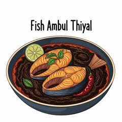 Savor the rich flavors of authentic Fish Ambul Thiyal, a vibrant Sri Lankan delicacy perfect for culinary exploration and restaurant menus.