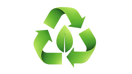 Obraz premium recycle symbol on a white background