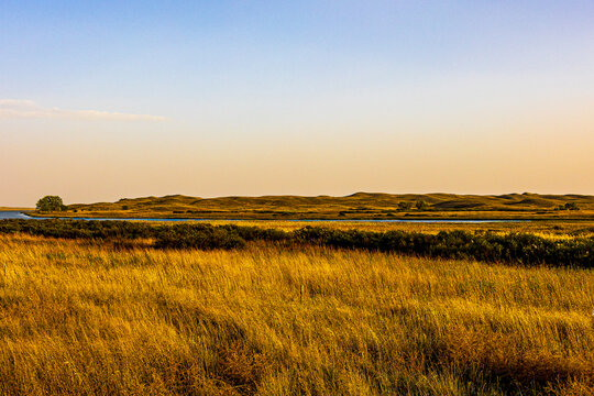 Overlooking the North Marsh from the scenic overlook on Highway 83 at Valentine National Wildlife Refuge. 