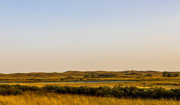Overlooking the North Marsh from the scenic overlook on Highway 83 at Valentine National Wildlife Refuge. 