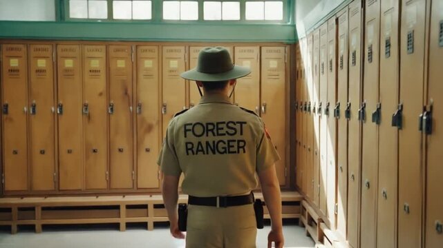 A Forest ranger.	

