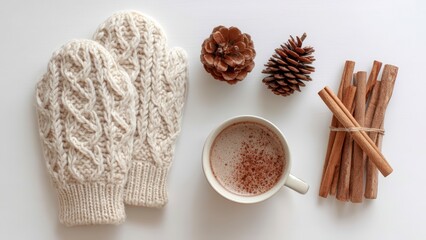 Winter Comfort and Warmth Concept