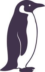 Penguin Silhouette Minimal