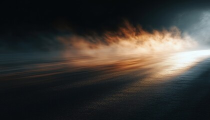 Creating Abstract Blurred Asphalt Mist Lights At High Speed: Unleashing Your Creative Side With Motion Blur Photography Techniques.