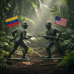 plastic soldiers Venezuela USA